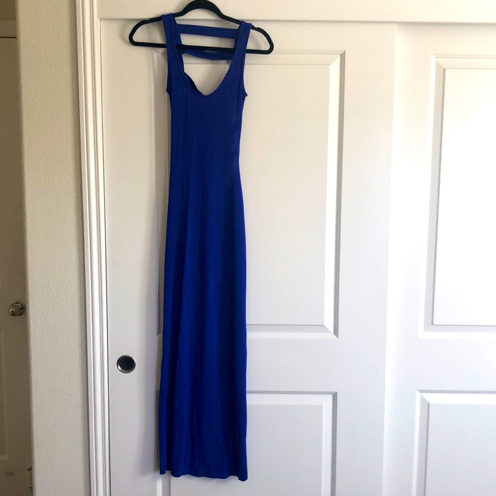 Royal Blue Maxi Dress